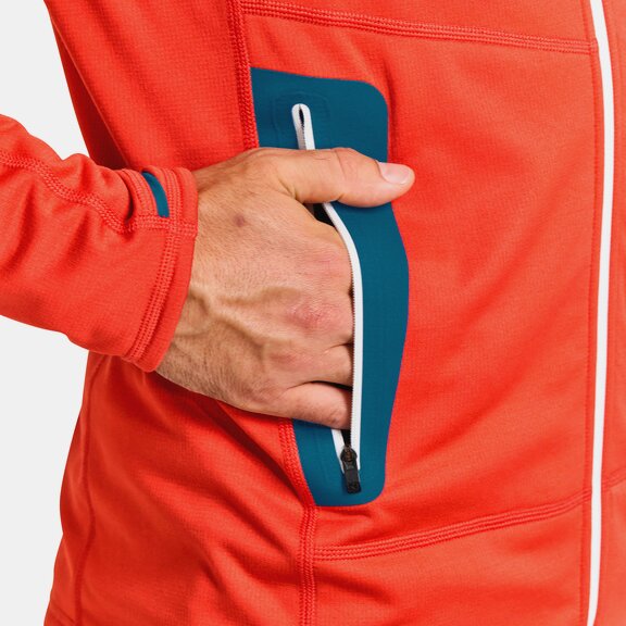 ORTOVOX FLEECE LIGHT JACKET M Fleece Jackets ORTOVOX